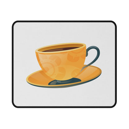 Non-Slip Gaming Mouse Pad with Coffee Cup Design, Perfect for Gamers, Home Office, Coffee Lovers, Unique Desk Accessory, Gift Idea