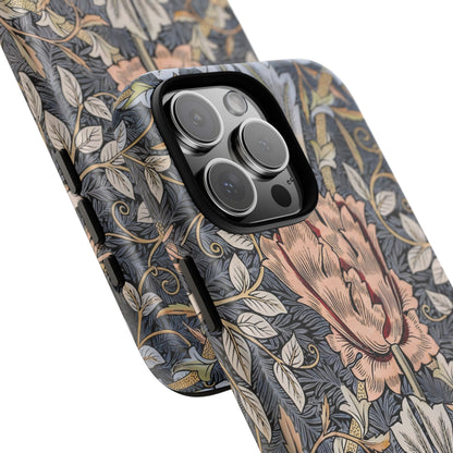 Floral Phone Case, Tough Cases for Stylish Protection, Flower Design, Gift for Her, Phone Accessories, Trendy Mobile Covers