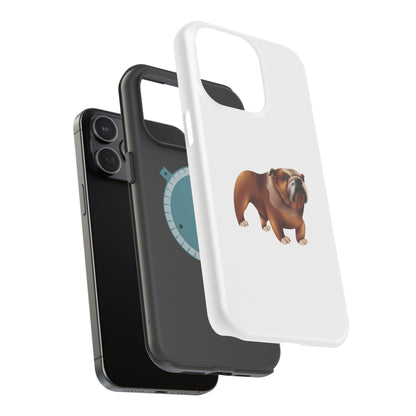 Dog Lover Magnetic Tough Cases, Bulldog Phone Case, Pet Owner Gifts, Stylish Phone Accessories, Customizable Cases for Pet Lovers