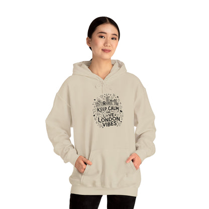 Unisex Heavy Blend™ Hooded Sweatshirt - Keep Calm and love London Vibes