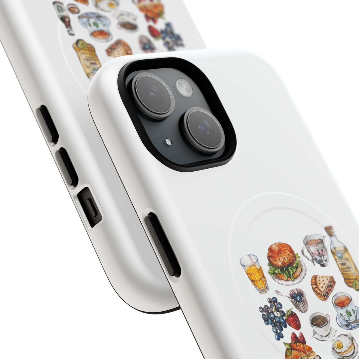 Foodie-Themed Phone Case, Cute Accessories for Food Lovers, Great Gift for Chefs, Cooking Enthusiasts, and Foodies