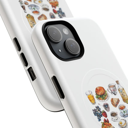 Foodie-Themed Phone Case, Cute Accessories for Food Lovers, Great Gift for Chefs, Cooking Enthusiasts, and Foodies