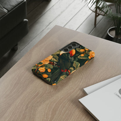 Tropical Toucan Phone Case, Exotic Bird Cover, Nature Lover Gift, Eco-Friendly Design, Customizable Tech Accessory