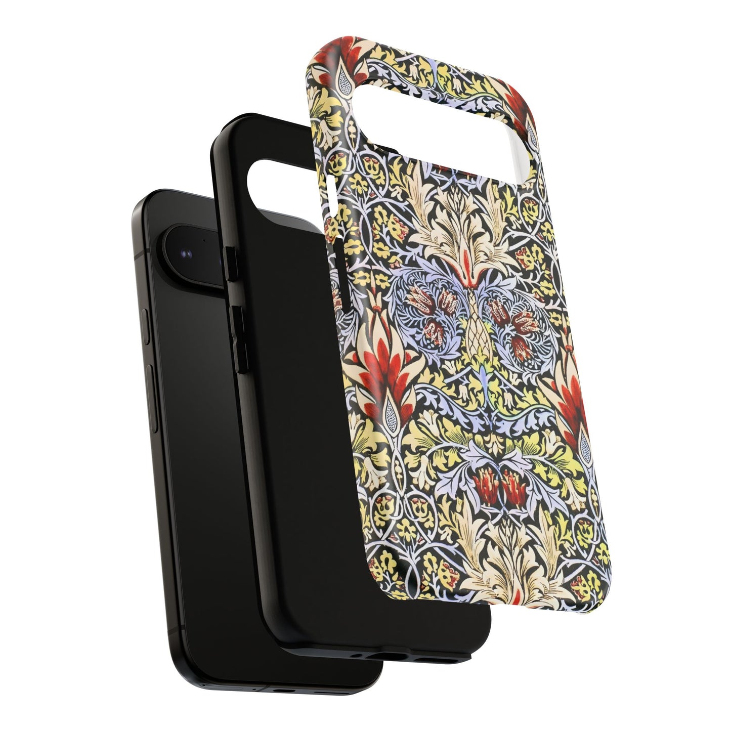 Stylish Phone Case - Floral Design, Tough Cases, Gift for Her, Phone Accessories, Trendy Tech, Unique Cell Phone Cover