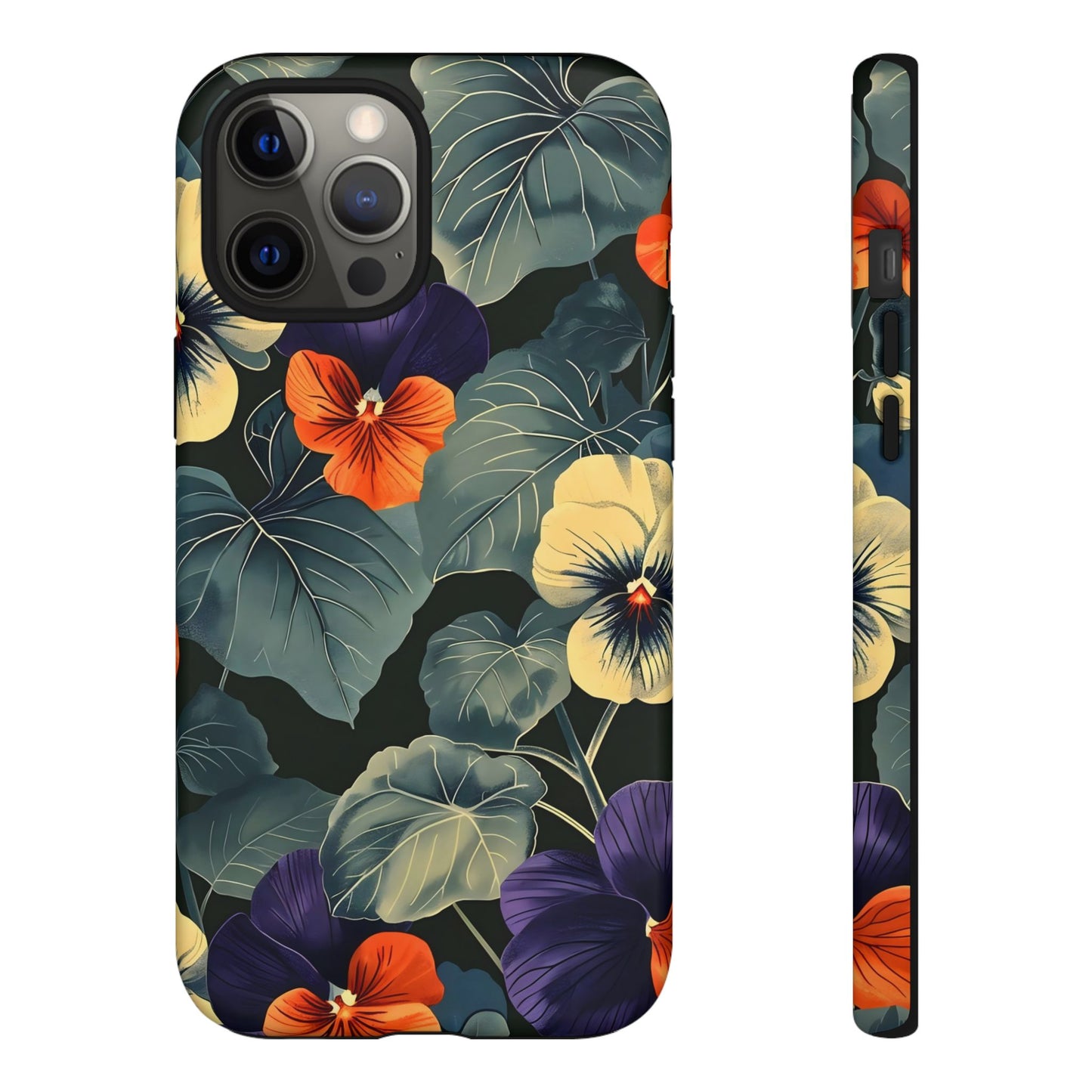 Tough Cases Floral iPhone Case, Tough Phone Cover, Stylish Floral Design, Gift for Her, Summer Vibe, Durable Protective Case