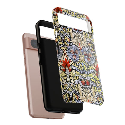 Stylish Phone Case - Floral Design, Tough Cases, Gift for Her, Phone Accessories, Trendy Tech, Unique Cell Phone Cover