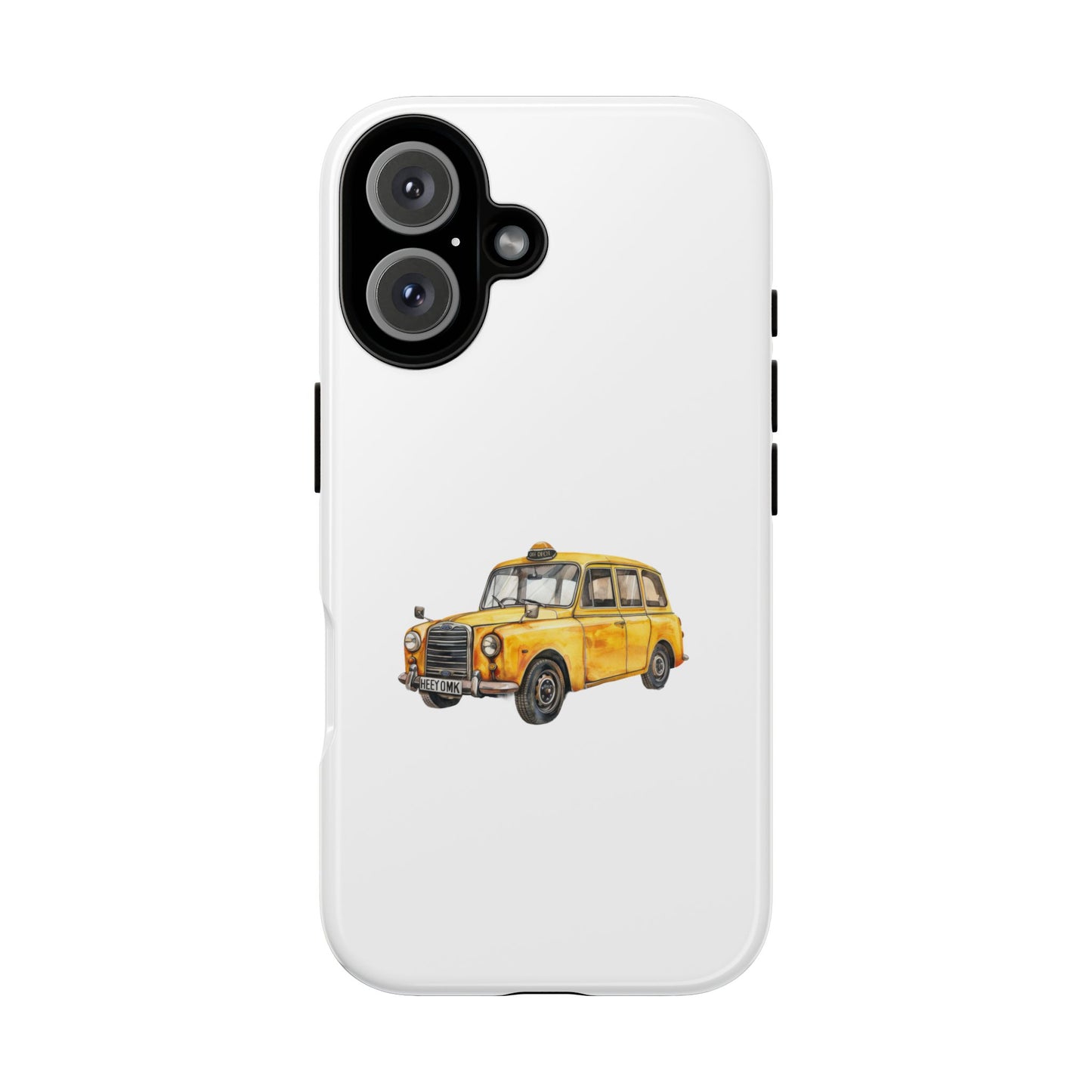 Taxi Cab Phone Case - Stylish Tough Protection for Urban Adventure