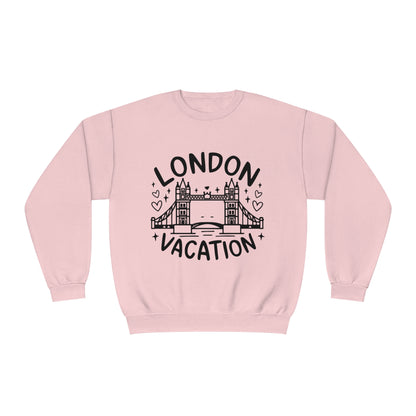 Unisex NuBlend® Crewneck Sweatshirt - London's Peaceful Vacation