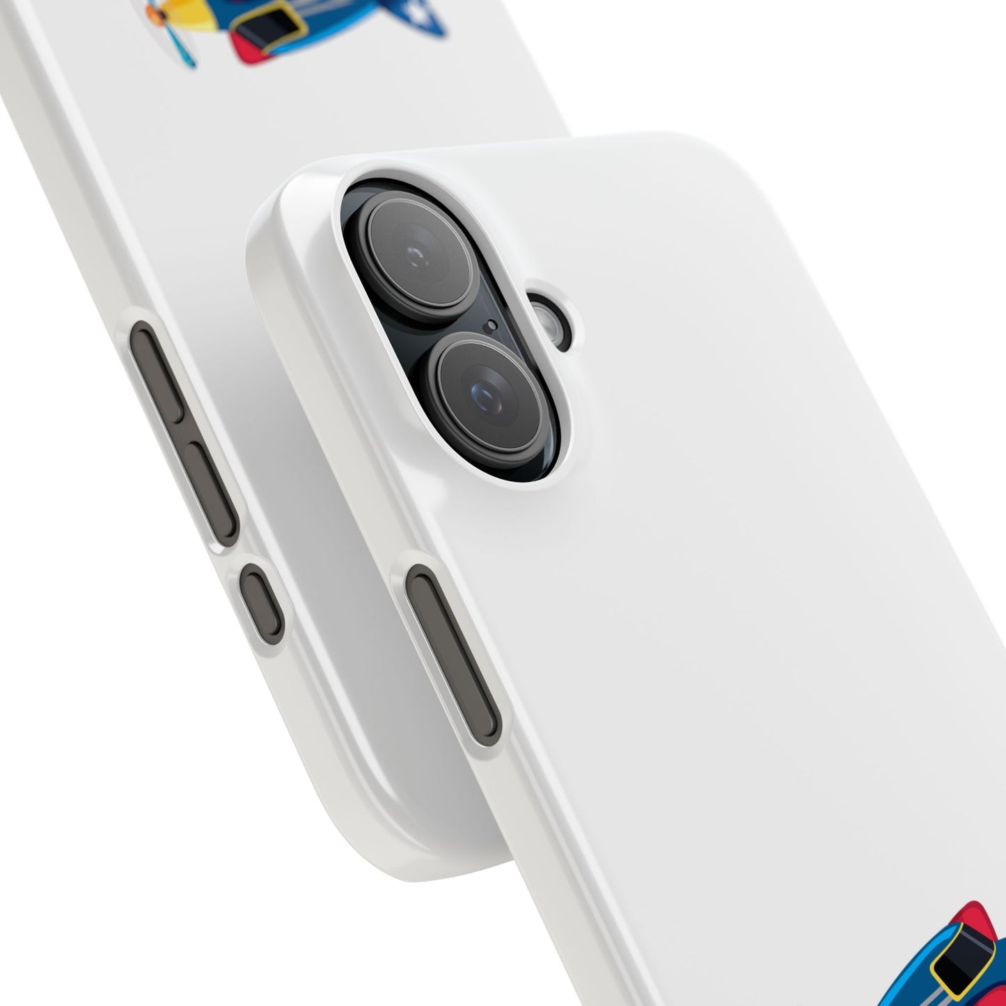 Colorful Airplane Slim Phone Case - Travel Lover's Gift, Airplane Accessories, Unique Phone Cover, Birthday Gift, Everyday Use