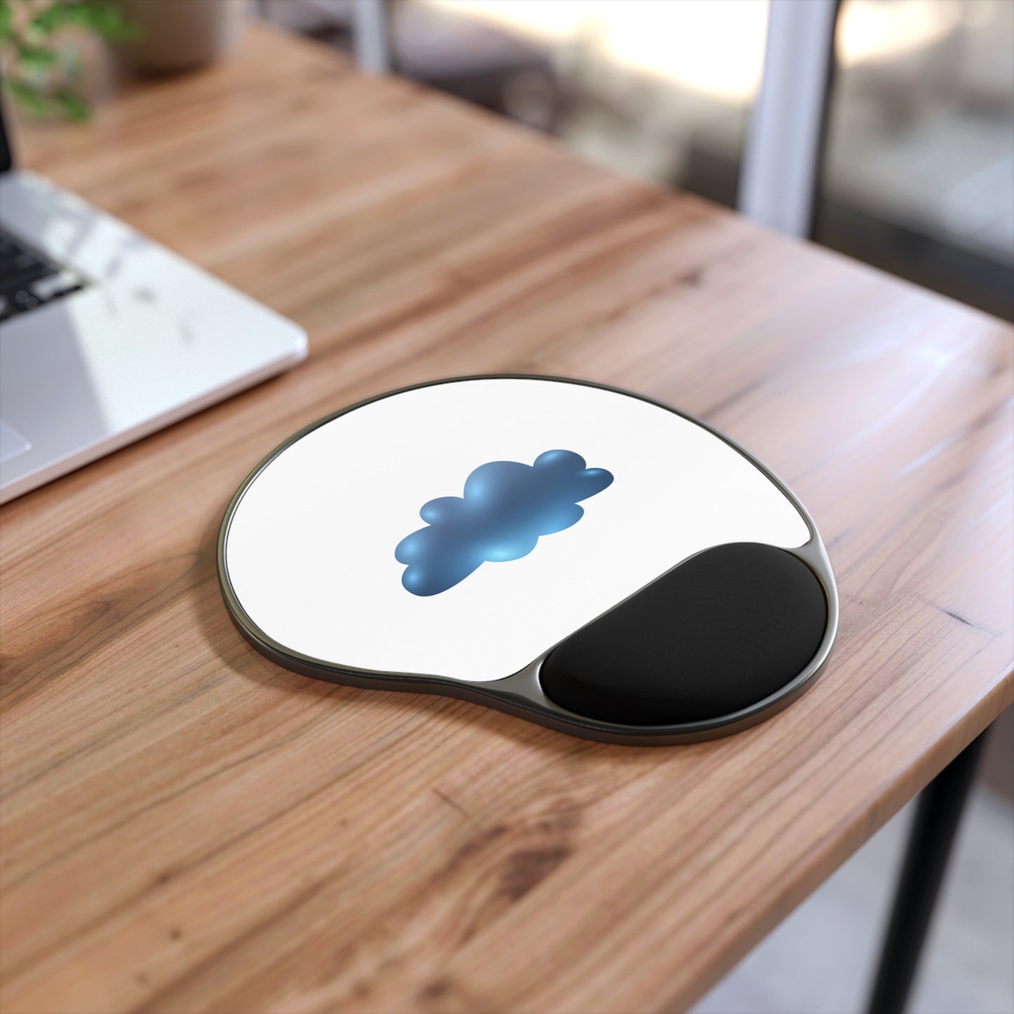 Stylish Cloud Design Mouse Pad with Wrist Rest, Ergonomic Office Accessory for Home and Office, Gift for Students and Professionals