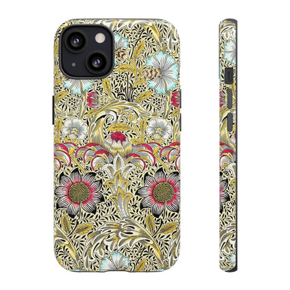 Floral Phone Case - Tough Cases, Floral Design, Stylish, Protective, Unique Gift for Her, Phone Accessories