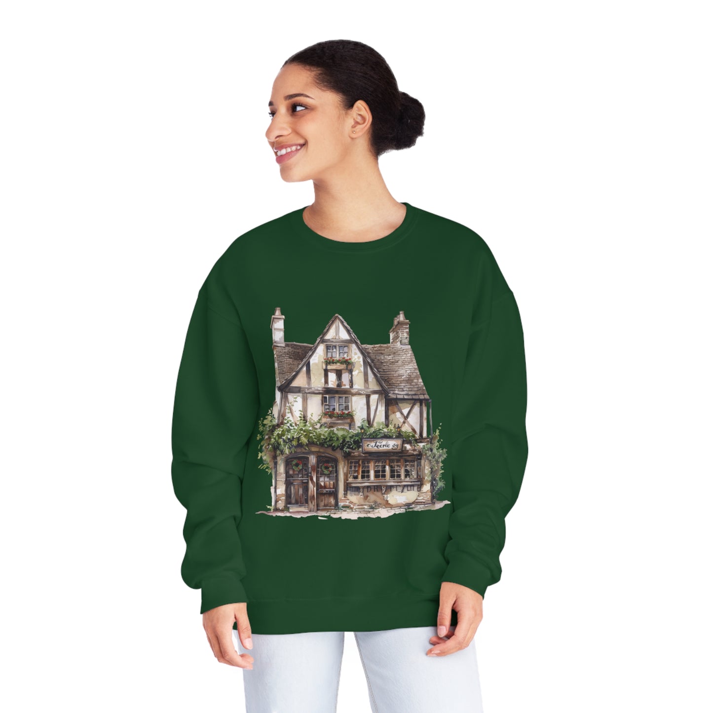 Unisex NuBlend® Crewneck Sweatshirt - The Classic English Countryside Home