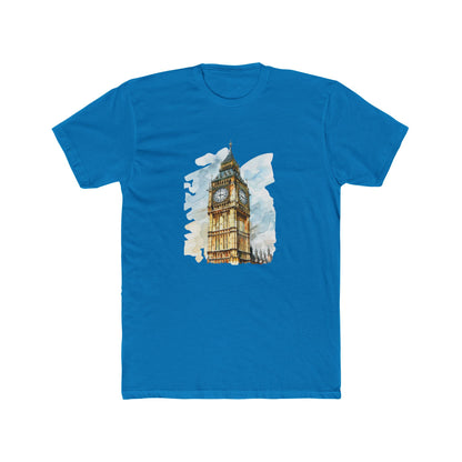 London Clock Tower - Iconic Big Ben and Timeless Soft Unisex Cotton Crew Tee