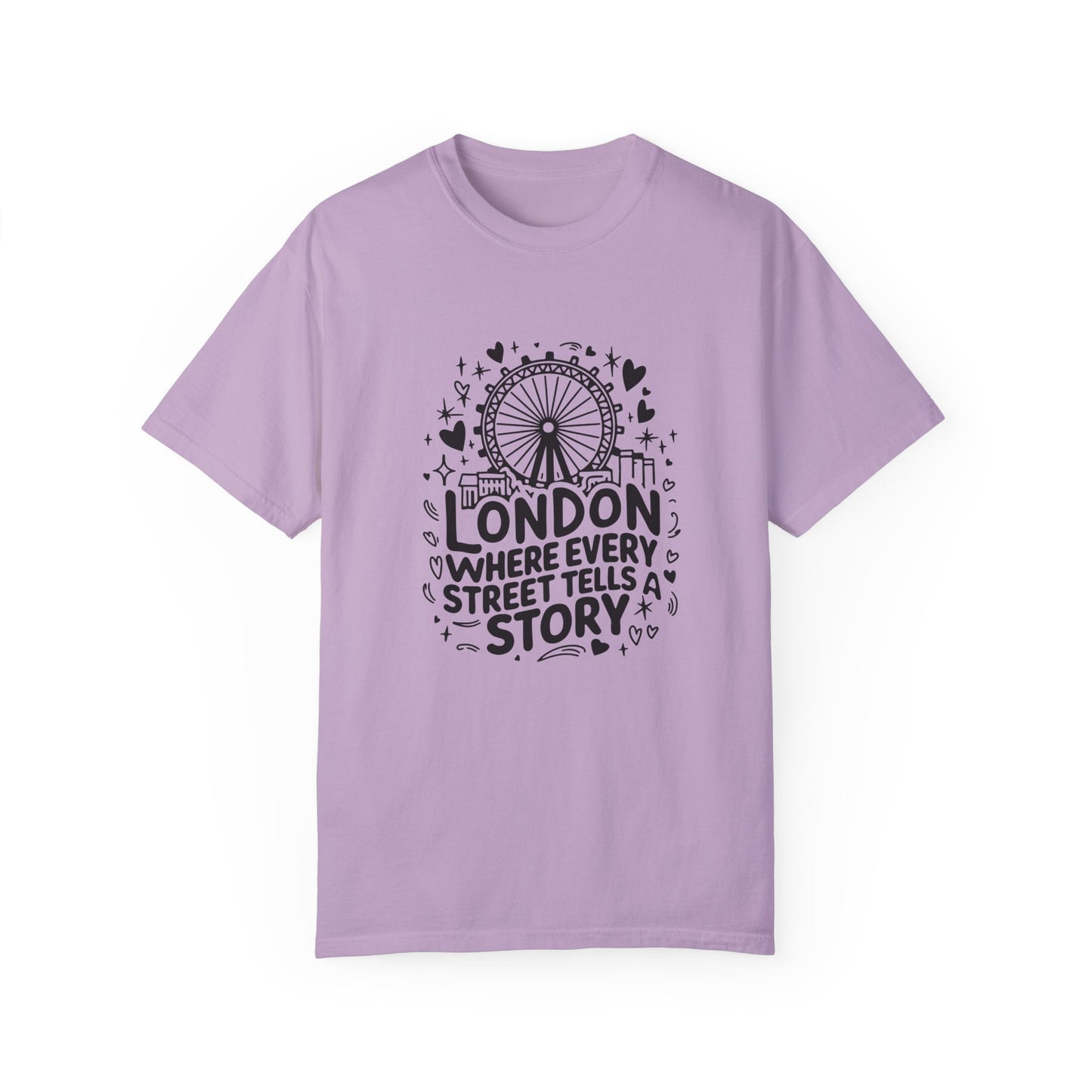 London Aesthetics Trendy Unisex Garment-Dyed T-shirt