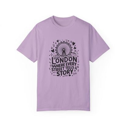 London Aesthetics Trendy Unisex Garment-Dyed T-shirt