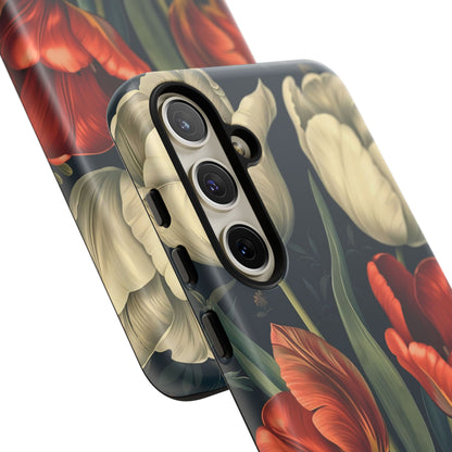 White Flower Tough Cases
