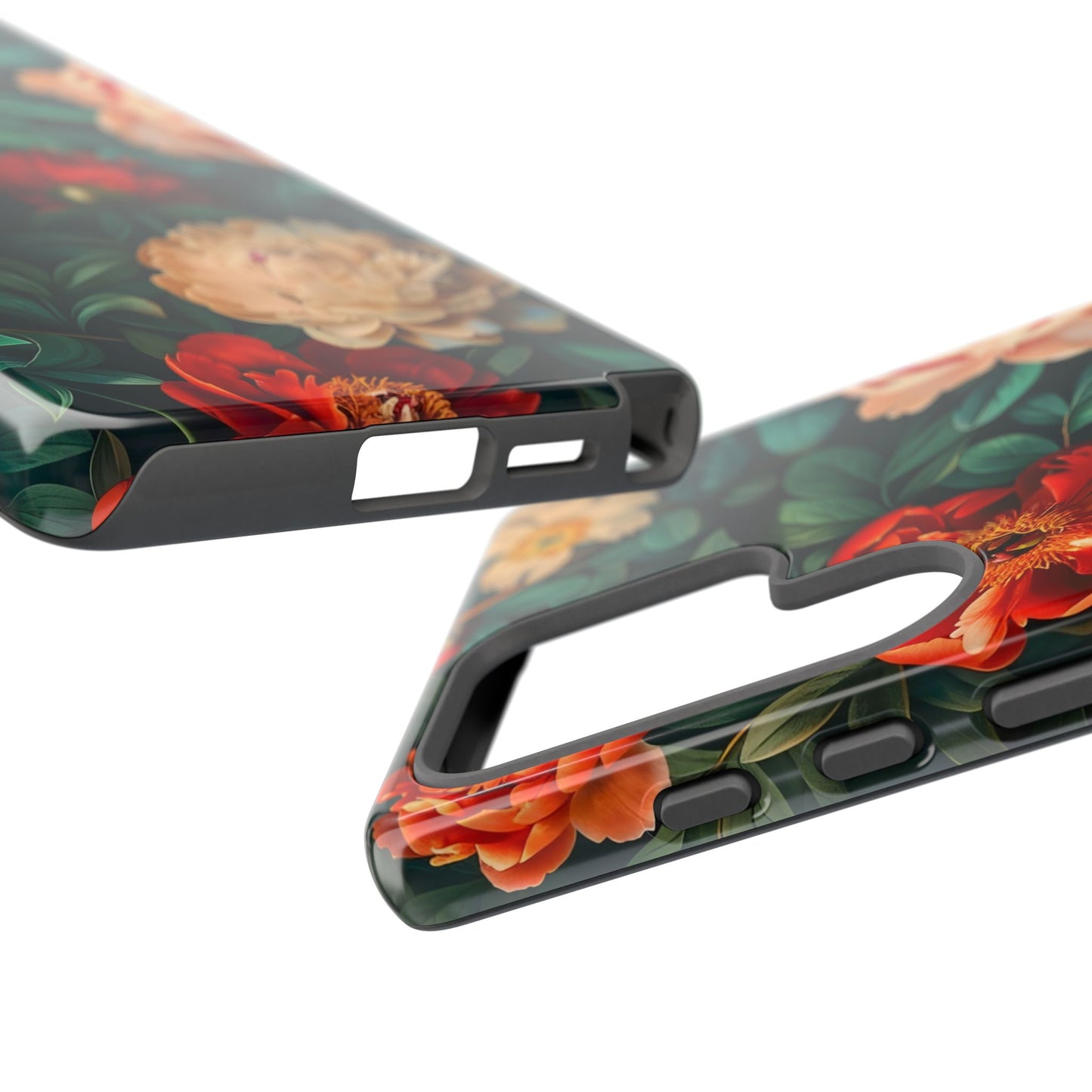 Floral Phone Case - Tough Cases, Vibrant Protection, Gift for Her, Cute Floral Design, Trendy Accessory, Perfect for Spring