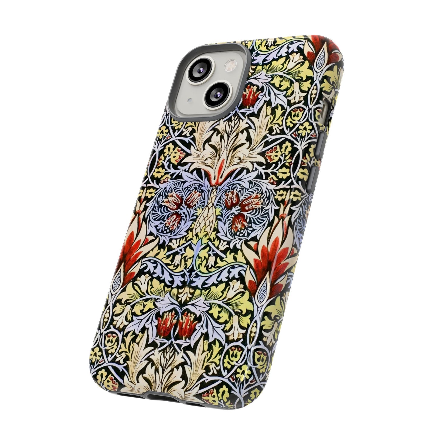 Stylish Phone Case - Floral Design, Tough Cases, Gift for Her, Phone Accessories, Trendy Tech, Unique Cell Phone Cover