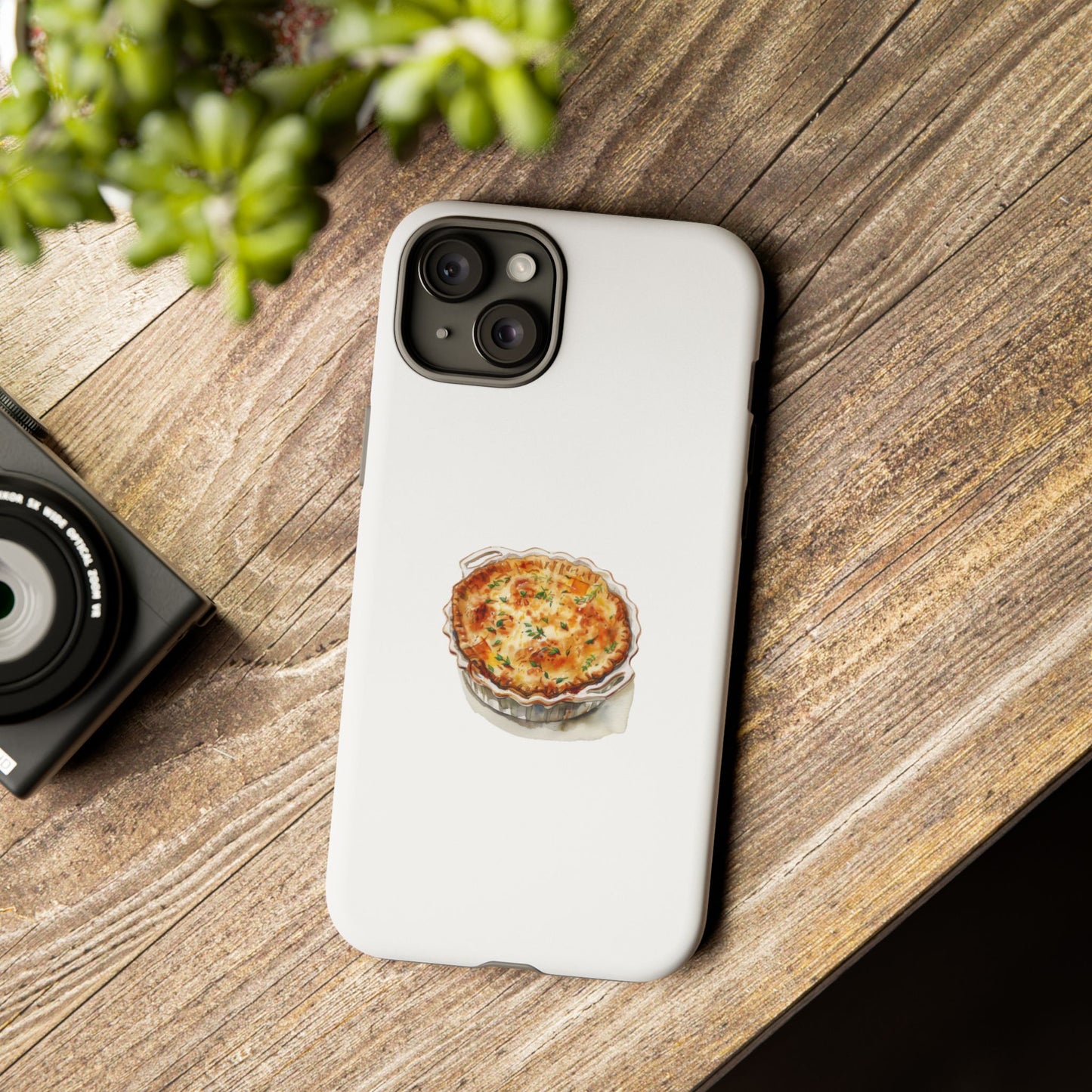Quiche Lover's Phone Case - Stylish Tough Cases for Foodies