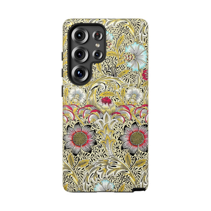 Floral Phone Case - Tough Cases, Floral Design, Stylish, Protective, Unique Gift for Her, Phone Accessories