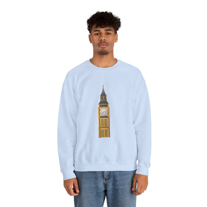 Unisex Heavy Blend™ Crewneck Sweatshirt Classy - Iconic Big Ben Clock Tower