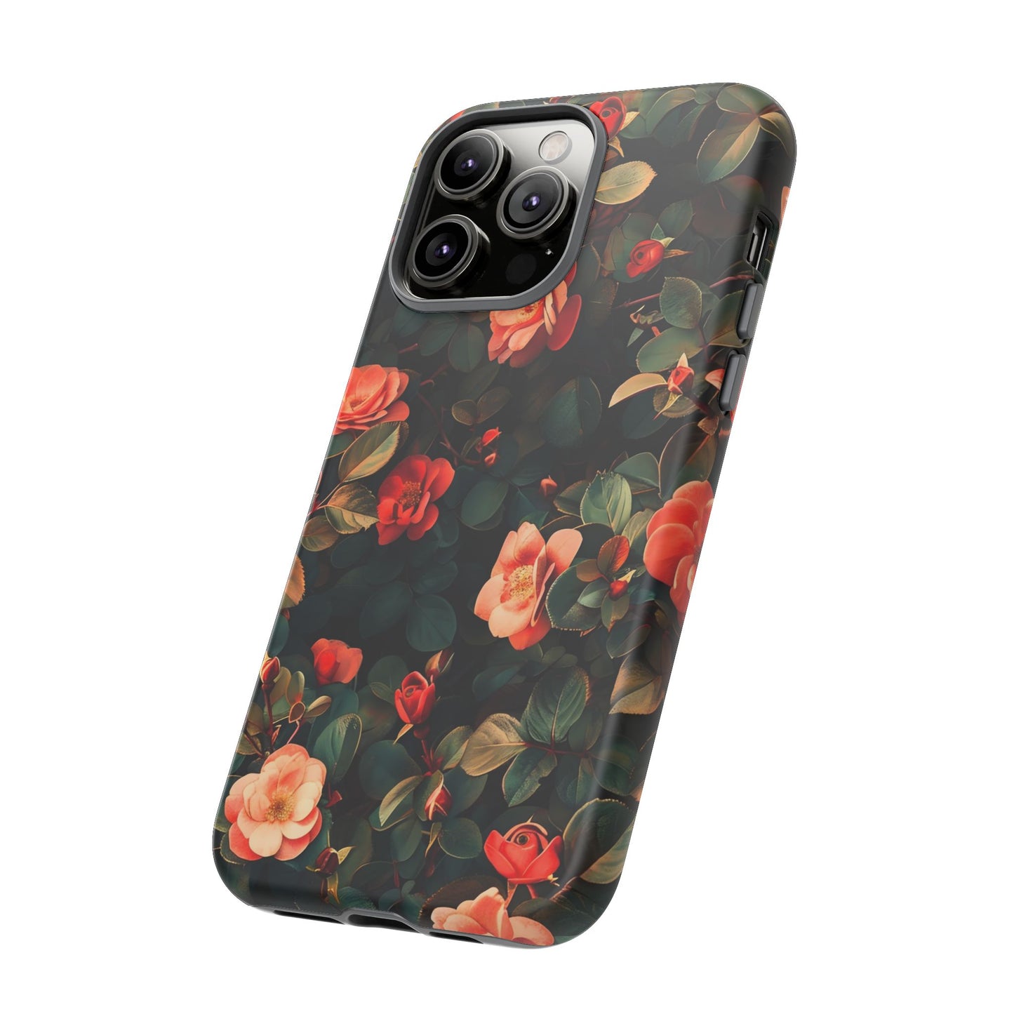 Floral Phone Case - Elegant Floral Design, Tough Protective Case, Perfect Gift for Her, Trendy Phone Accessories, Mother’s Day, Birthday