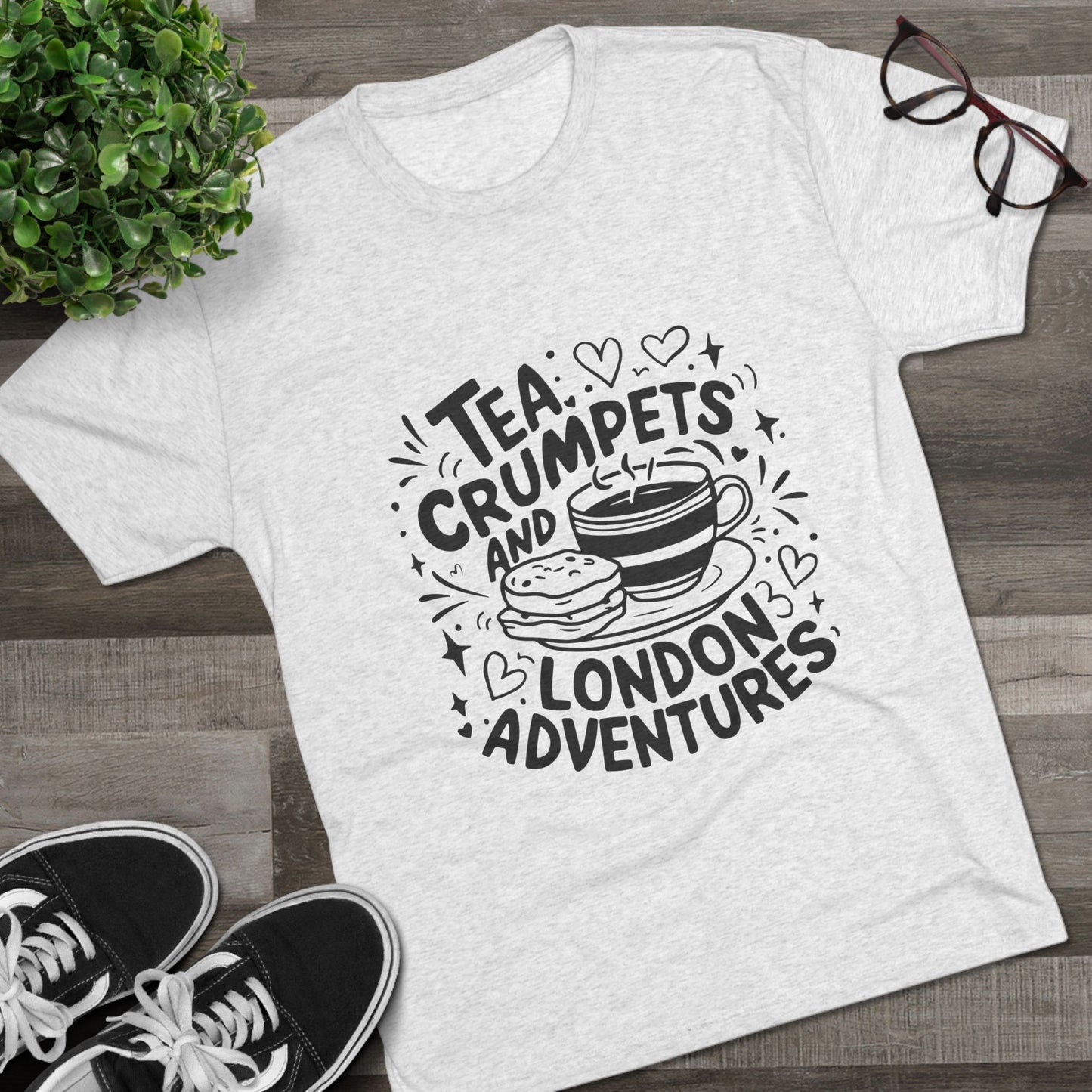 London's Adventure Soft Unisex Tri-Blend Crew Tee