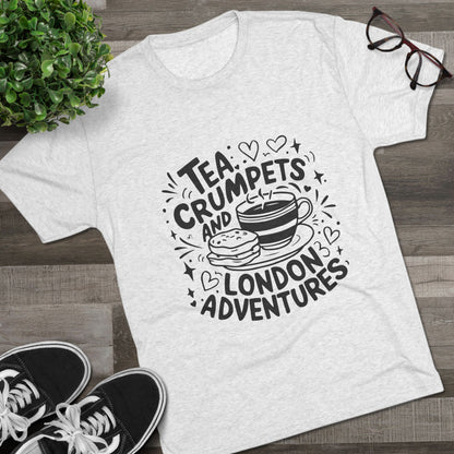 London's Adventure Soft Unisex Tri-Blend Crew Tee