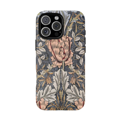 Floral Phone Case, Tough Cases for Stylish Protection, Flower Design, Gift for Her, Phone Accessories, Trendy Mobile Covers