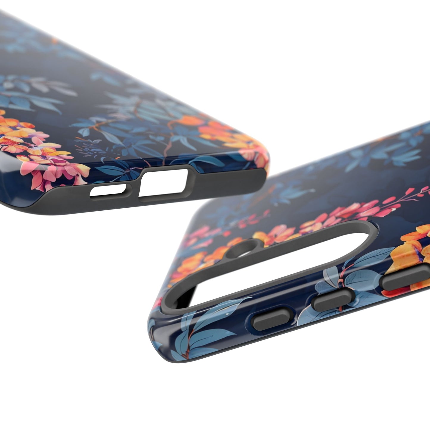 Floral iPhone Case, Tough Phone Cover, Gift for Her, Nature Lover Accessory, Spring Decor, Unique Floral Design