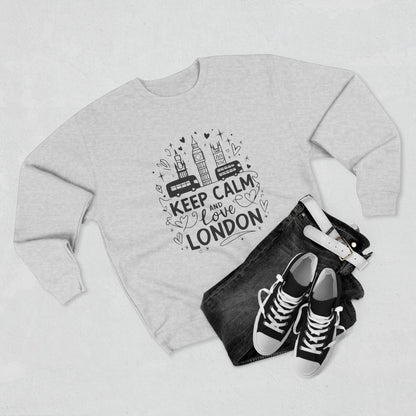 Unisex Crewneck Sweatshirt -  Keep calm and love London