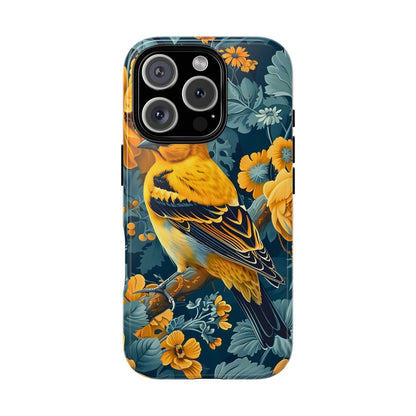 Colorful Bird Phone Case, Floral Tough Phone Cover for Bird Lovers, Eco-Friendly Mobile Shell, Gift for Nature Enthusiasts, Custom [...]