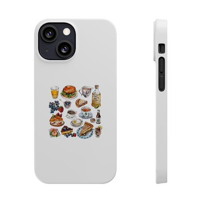 Delightful Foodie Phone Cases for Culinary Lovers | Slim Protective Cases | Ideal Gift for Food Enthusiasts, Unique Kitchen Decor