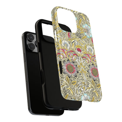 Floral Phone Case - Tough Cases, Floral Design, Stylish, Protective, Unique Gift for Her, Phone Accessories