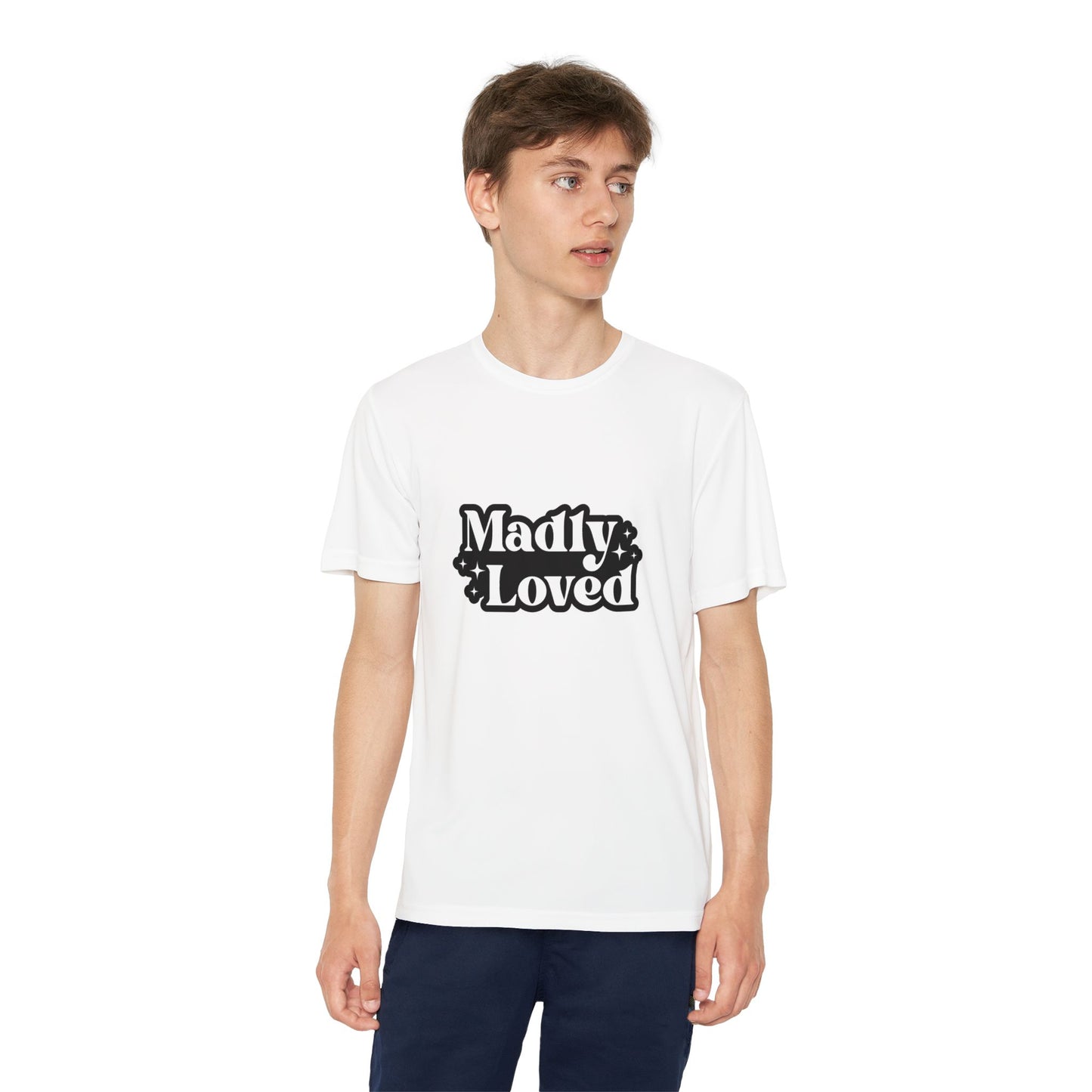 Youth  Tee - Madly Loved SVG PNG Design - Comfortable and Trendy Youth T-Shirt for Everyday Wear