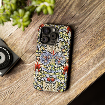 Stylish Phone Case - Floral Design, Tough Cases, Gift for Her, Phone Accessories, Trendy Tech, Unique Cell Phone Cover