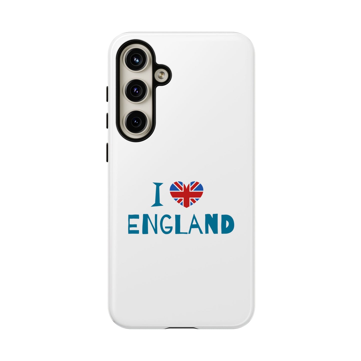 I Love England Phone Case - Stylish Tough Cases for UK Enthusiasts