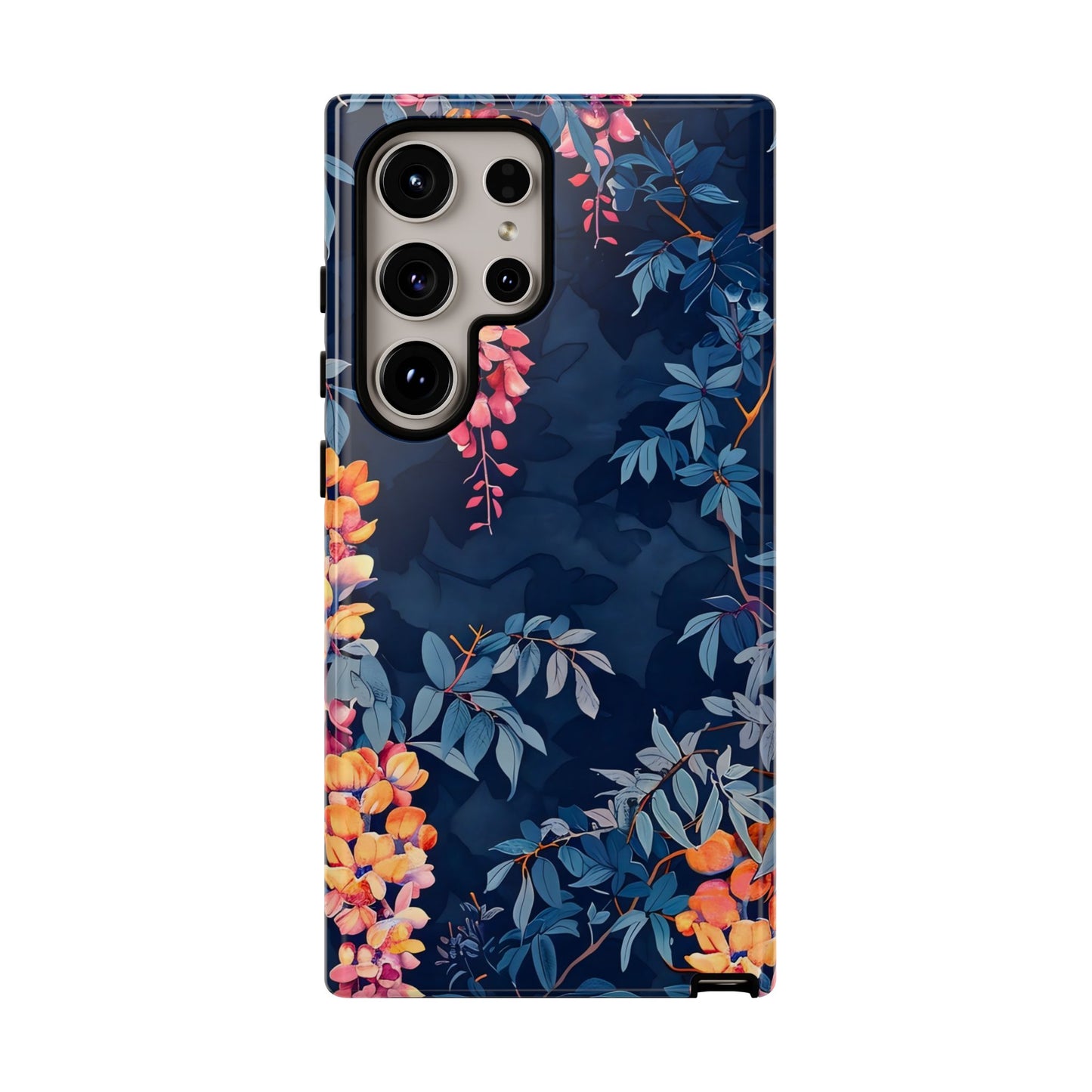 Floral iPhone Case, Tough Phone Cover, Gift for Her, Nature Lover Accessory, Spring Decor, Unique Floral Design