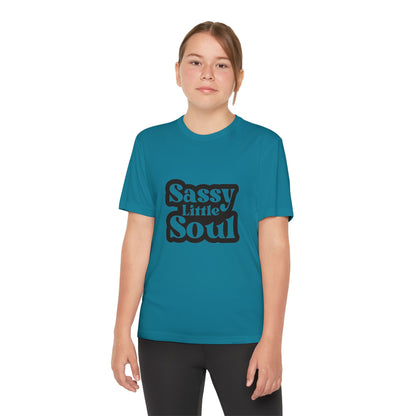 Sassy Little Soul -Youth Tee - Fun and Playful T-Shirt for Kids