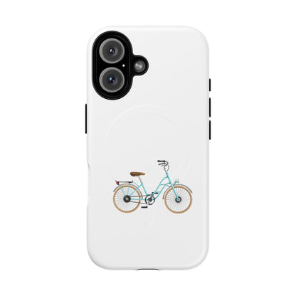 Tough Magnetic Phone Cases, Stylish Bicycle Design, Durable Protection, Perfect Gift for Cyclists, Trendy Tech Accessory