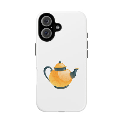 Stylish Phone Case with Teapot Design, Perfect Gift for Tea Lovers, Unique Accessory for Any Occasion, Durable Protection, Trendy Tech Gear