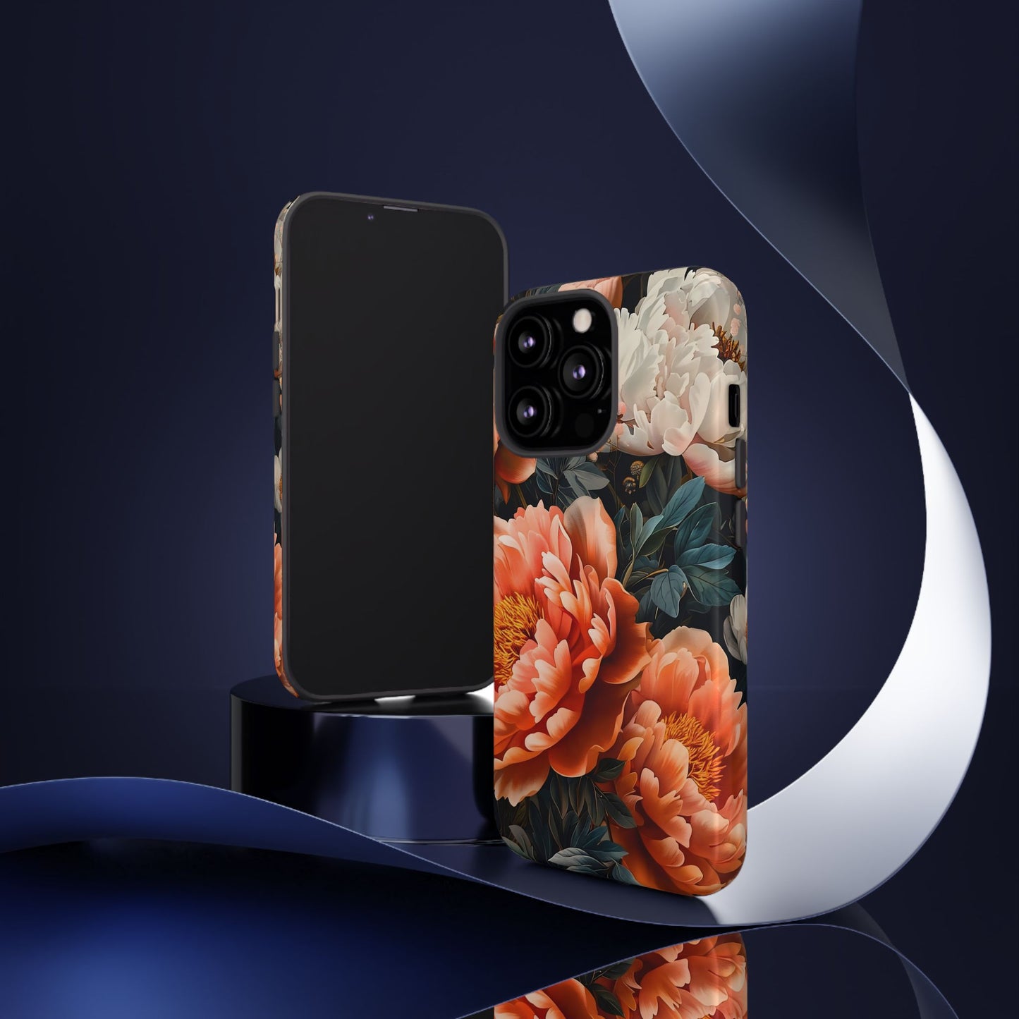 Floral Phone Case - Tough Cases, Durable Cover, Flower Design, Unique Gift, Phone Accessories