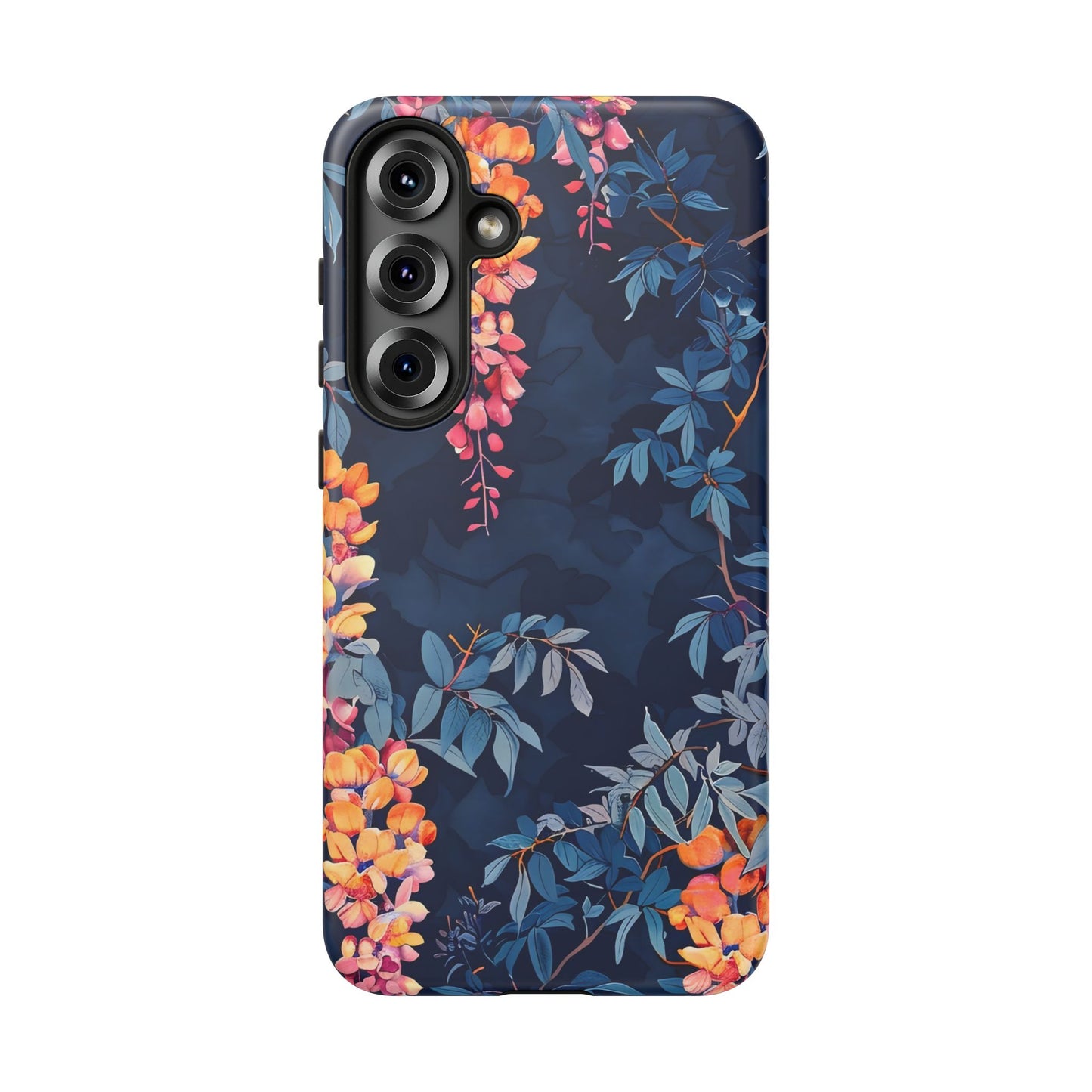 Floral iPhone Case, Tough Phone Cover, Gift for Her, Nature Lover Accessory, Spring Decor, Unique Floral Design
