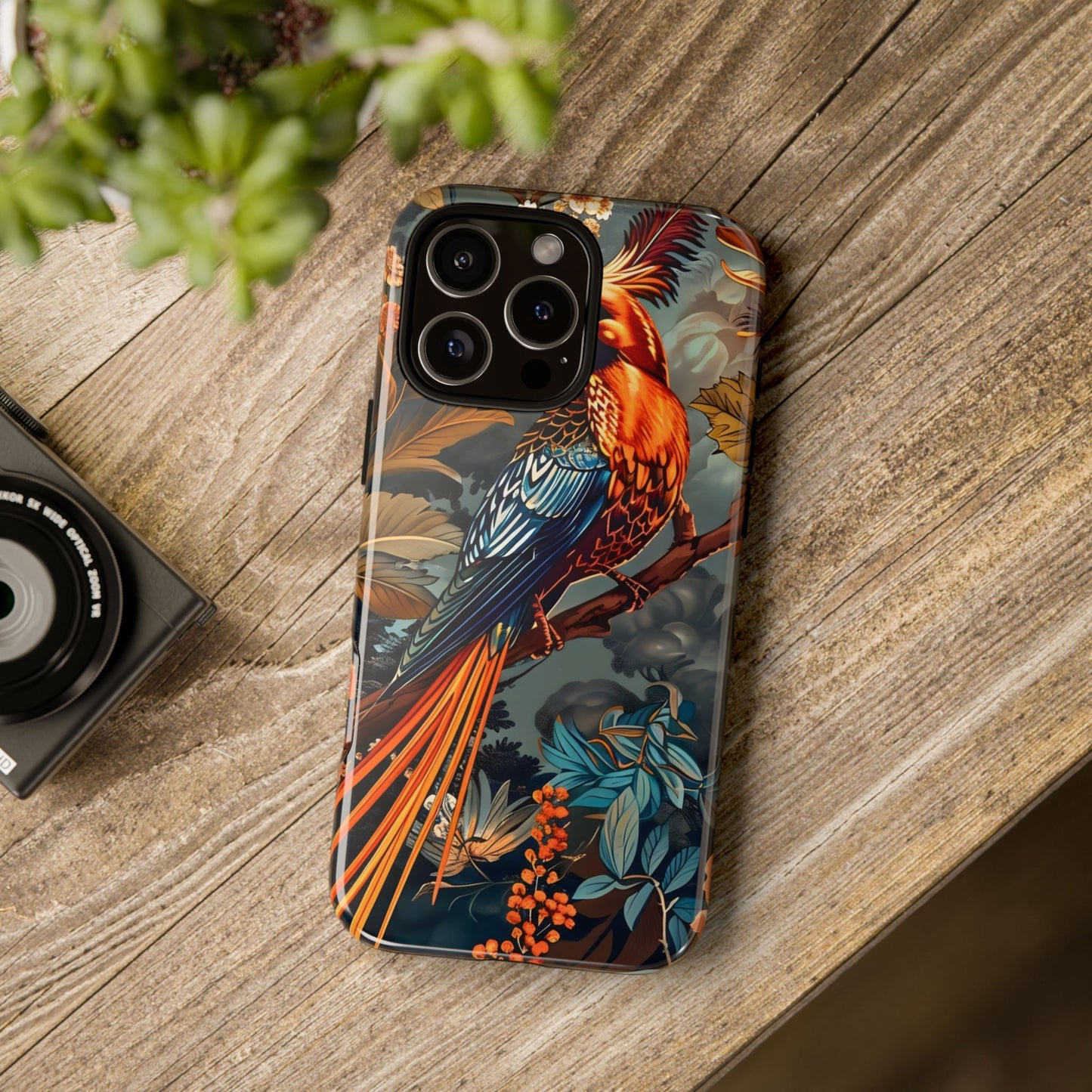 Tough Cases: Vibrant Bird Phone Case, Nature Lover Gift, Outdoor Adventure Accessory, Phone Protection, Wildlife Enthusiast