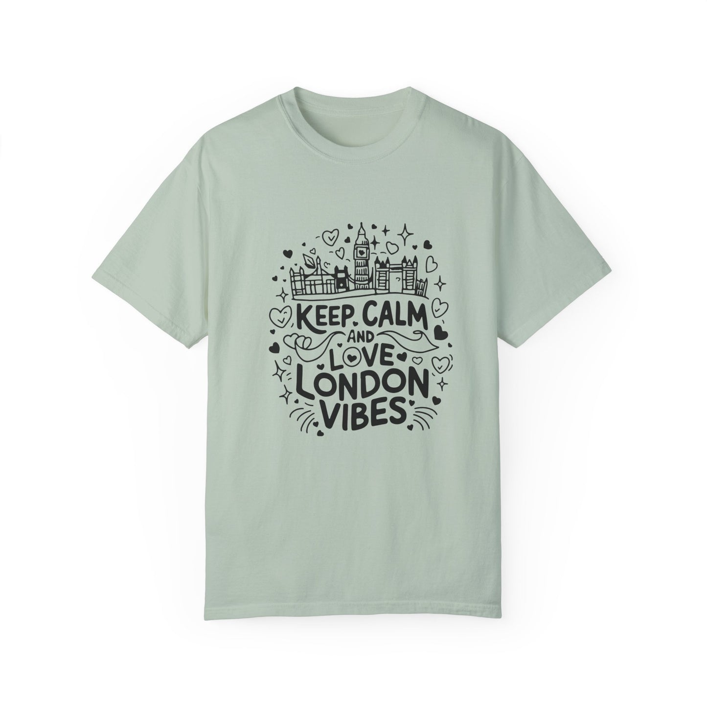 London Vibes Unisex Garment-Dyed T-shirt