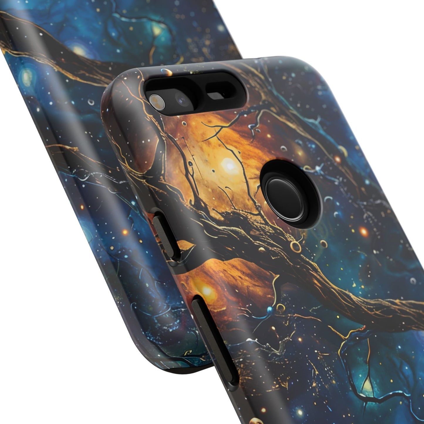 Galaxy-Themed Phone Case, Astronaut Gift, Space Lover Accessory, Unique Phone Cover, Cosmic Art Case