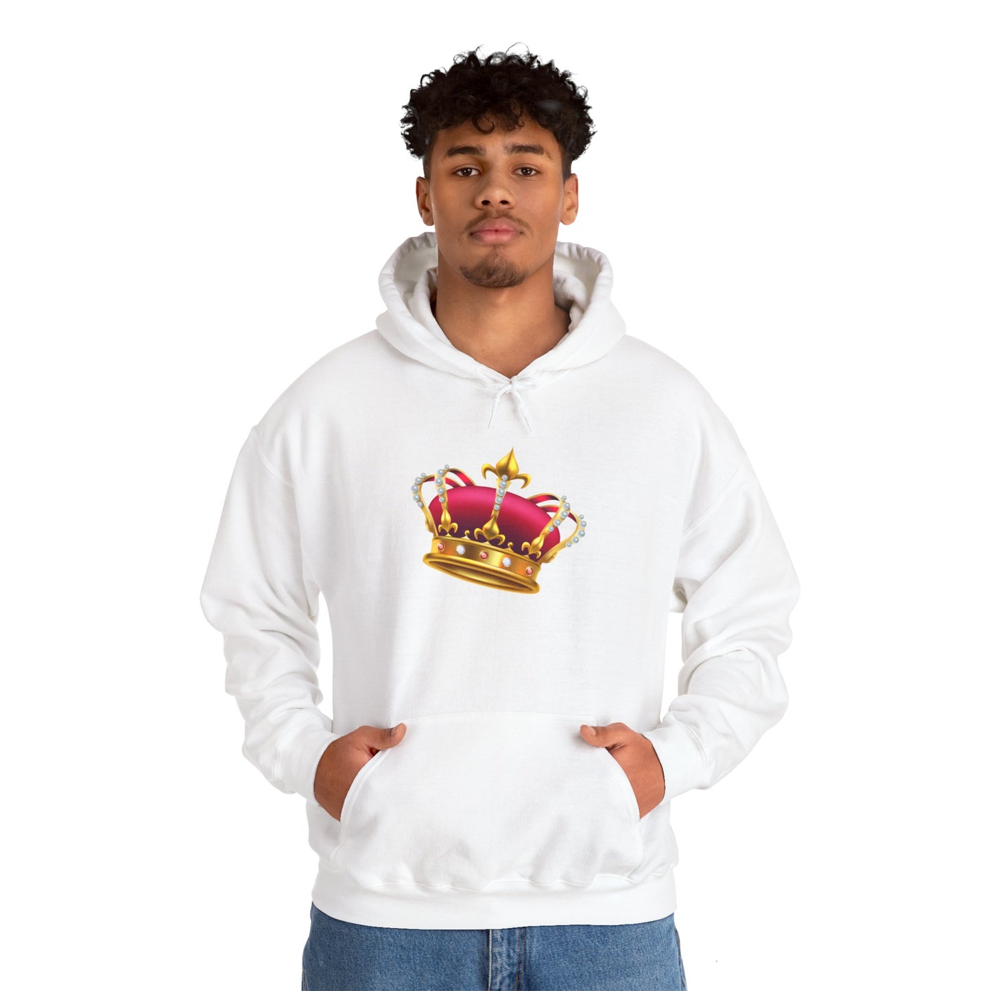 Unisex Heavy Blend™ Hooded Sweatshirt - British Royal Crown