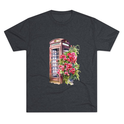 London Aesthetic Trendy Unisex Tri-Blend Crew Tee