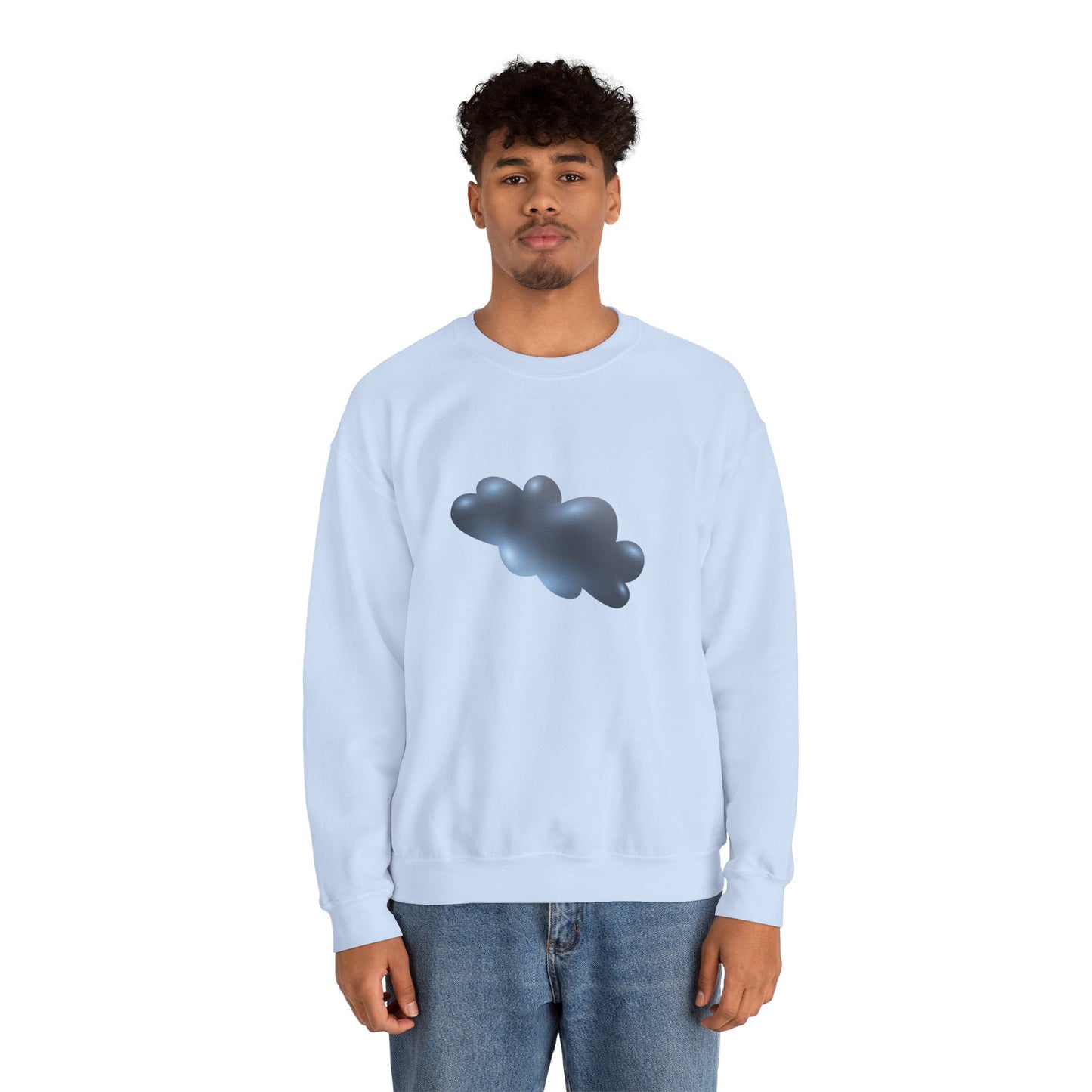 Unisex Heavy Blend™ Crewneck Sweatshirt Cozy - Serene Cloudscape