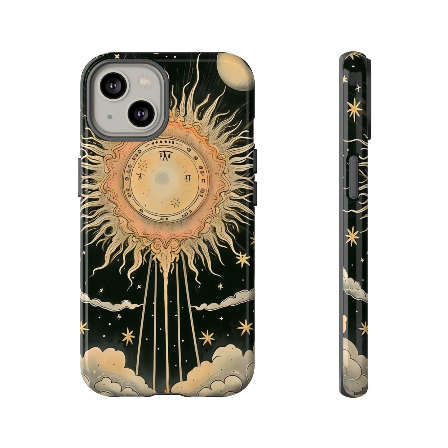 Celestial Phone Case, Tough Cases for Astrology Lovers, Cosmic Design, Gift for Astronomers, Unique Phone Accessories